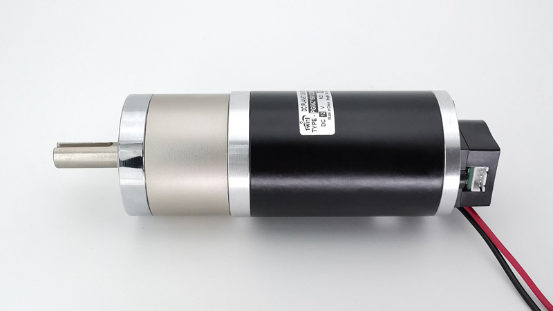 PG56ZY58 series 56mm 12V dc gear motor low rpm with encoder(30~100Watt)