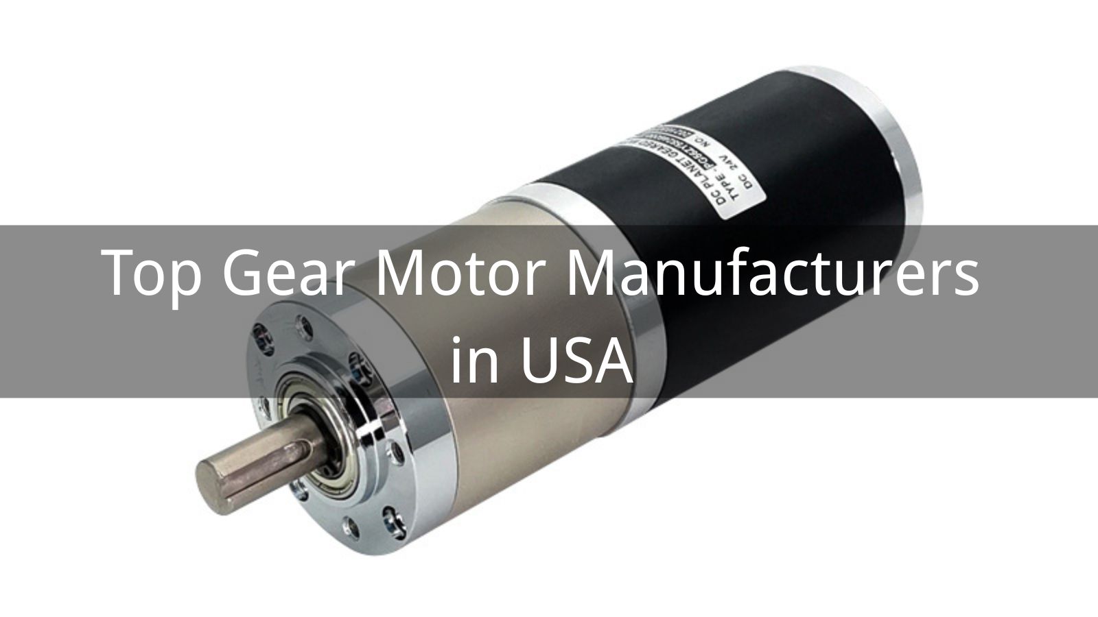 Top 10 Gear Motor Manufacturers in USA 2025