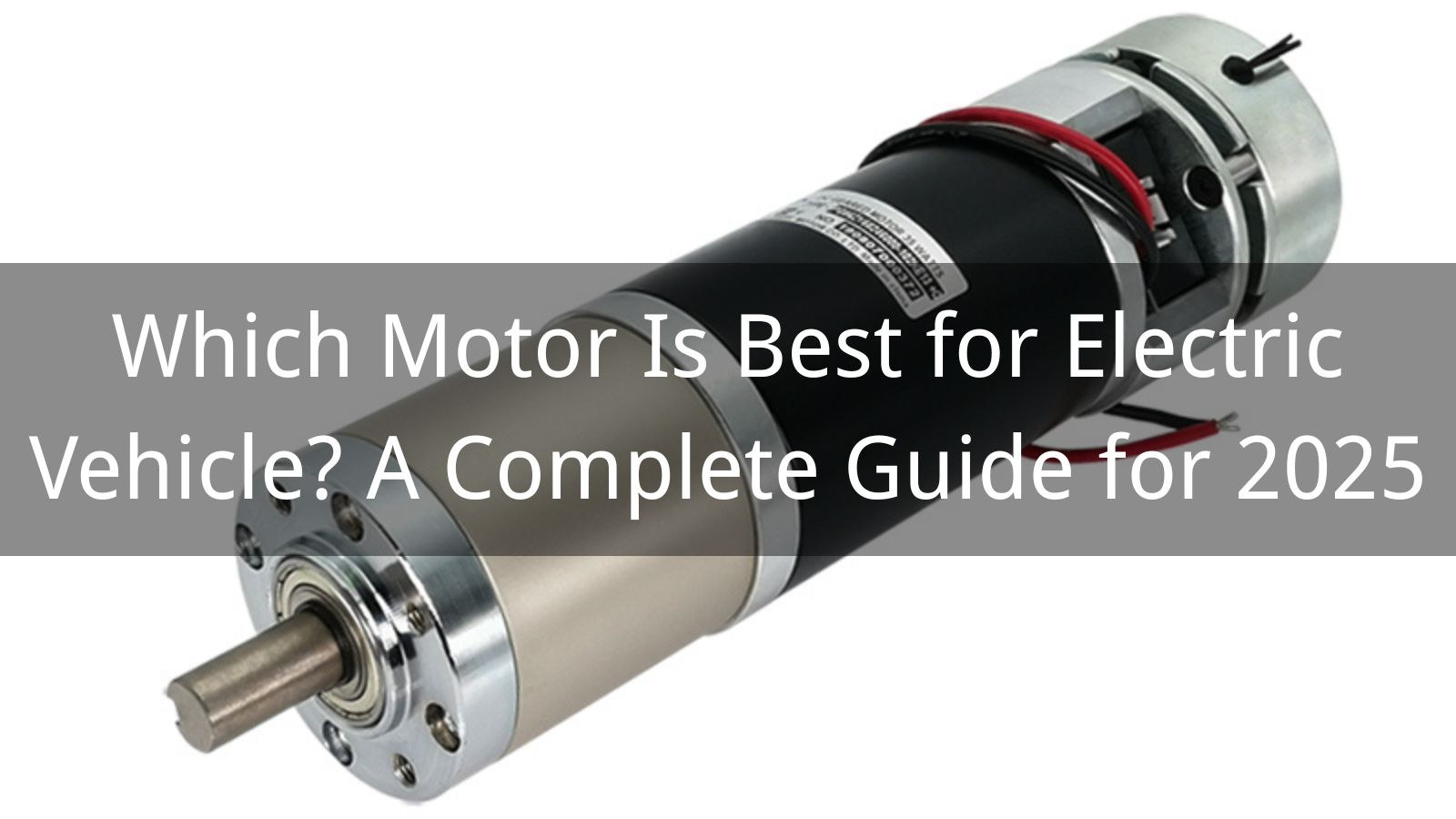 Which Motor Is Best for Electric Vehicle? A Complete Guide for 2025