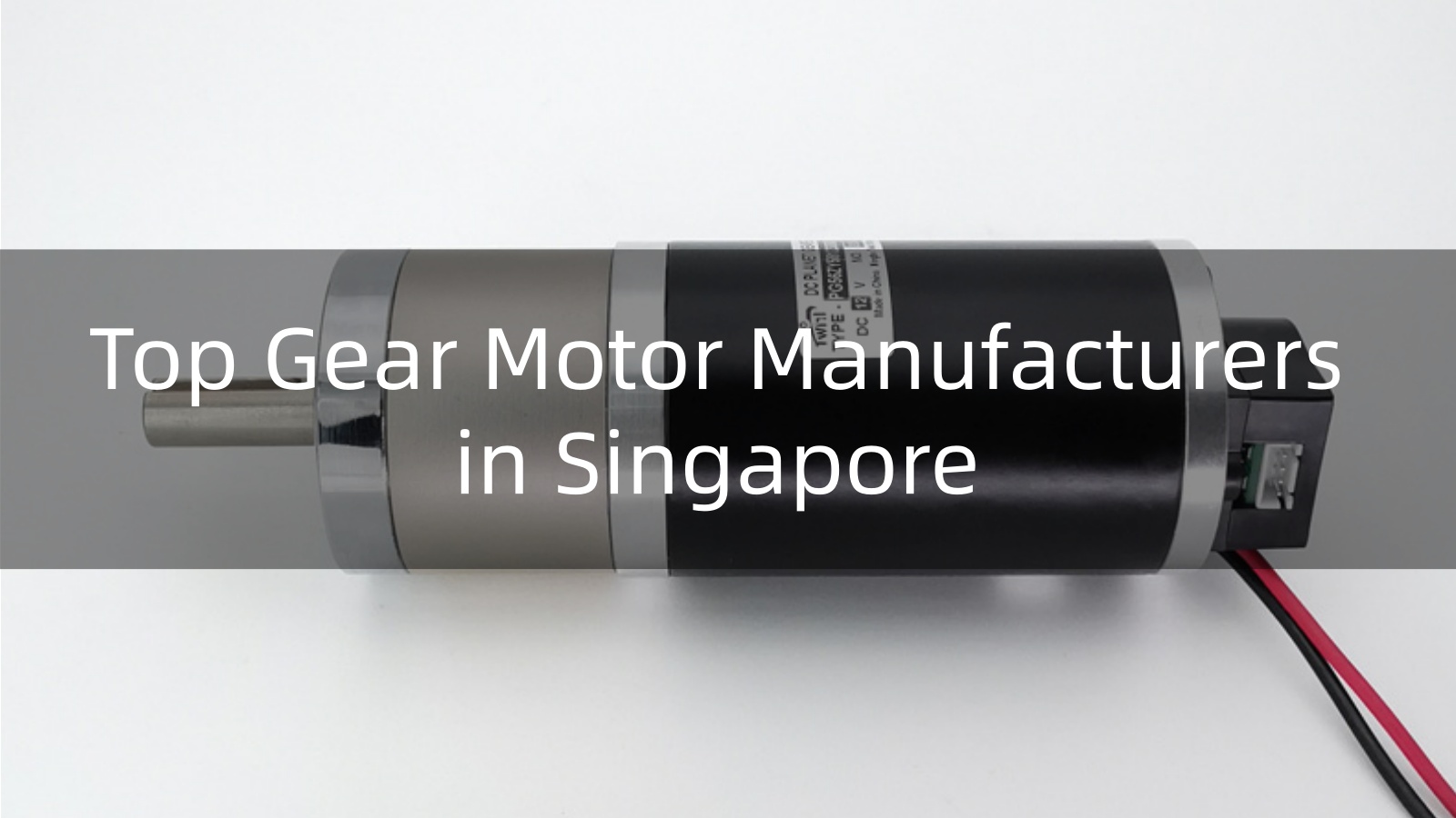 Top 10 Gear Motor Manufacturers in Singapore 2026